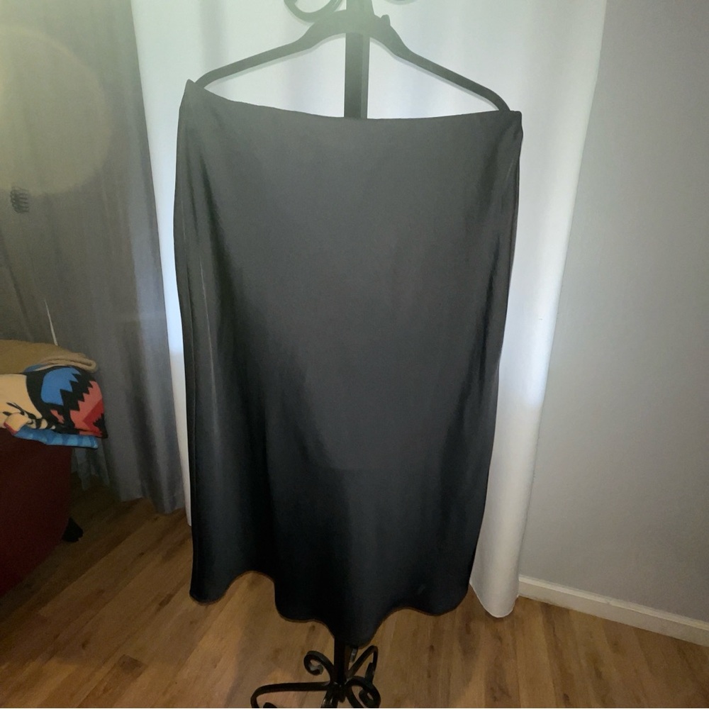 a new day Dark Gray Slip Skirt